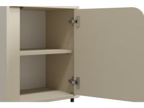 Стеллаж Блест 46x210 Светло-бежевый