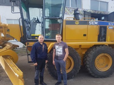 Новый дорожный автогрейдер пополнил парк специальной техники Ассоциации строителей АЯМ