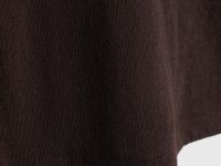 Футболка с вырезом "Хенли", Коричневый