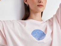 Футболка с принтом