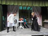 Лесная сцена парка Монрепо