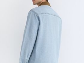 Джинсовая рубашка, Голубой