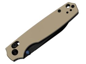 Складной нож Kizer Pokiman CS, сталь AEB-L, рукоять алюминий, песочный/черный