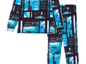 Термокомплект трикотажный для мальчиков: брюки, толстовка для эпизодического использования