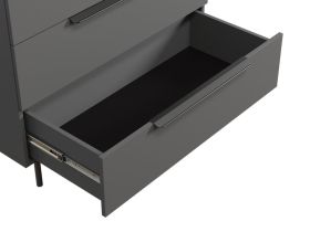 Комод Квелен 96x89 Графитовый