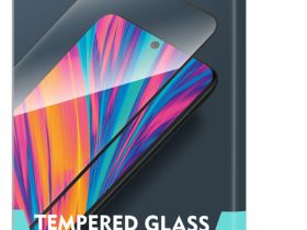 Защитное стекло BoraSCO для Realme 12 Pro / 12 Pro+ с чёрной рамкой