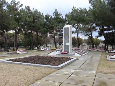 Братская могила советских воинов и мирных жителей г. Анапы, замученных фашистскими оккупантами