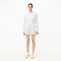 Женские однотонные шорты Lacoste