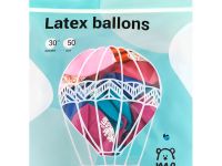 Набор воздушных шаров MESHU "Love moment" М12/30 см, 50 шт, пастель, ассорти