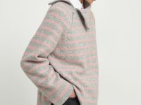 Джемпер свободного силуэта с шерстью