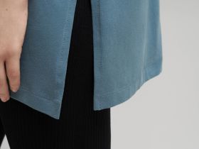 Футболка свободного кроя из джерси