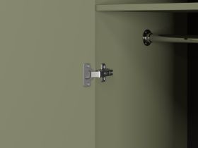 Распашной шкаф Квелен 2-96x220 Оливковый