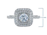 Кольцо из белого золота э4712кц06200908_white