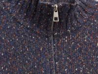 Джемпер прямого силуэта с шерстью