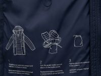 Пуховик с капюшоном