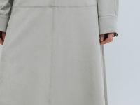 Юбка миди из искусственной замши, Серый