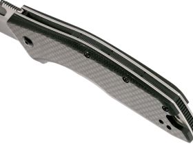 Полуавтоматический складной нож Kershaw Flourish, сталь 8Cr13MoV, рукоять G10/карбон, черный