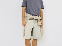 Футболка из текстурной ткани, Серый