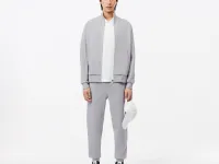 Мужские брюки Lacoste для спорта из меланжевой смеси хлопка