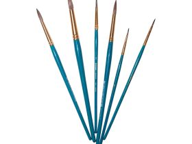 Кисть пони №1 круглая Pinax "Creative 551" короткая ручка