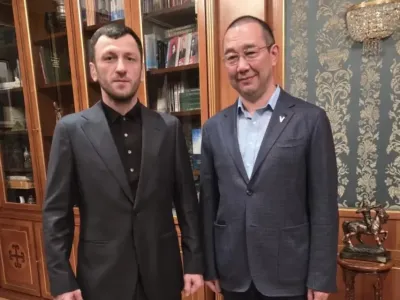 Глава Якутии встретился с главным тренером сборной РФ по вольной борьбе