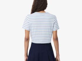 Женская хлопковая футболка Lacoste