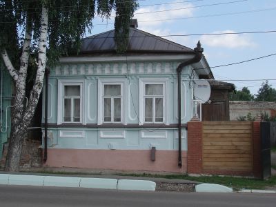 Дом жилой с лепниной, характерной только для Елабуги