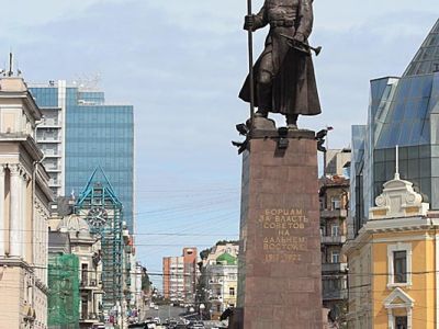 Памятник борцам за власть Советов на Дальнем Востоке