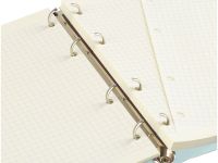 Тетрадь на кольцах в клетку MESHU "Quack-Quack" А5 80 л, с пластиковой обложкой