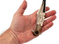 Складной нож Reptilian Билли Бонс-02, сталь VG-10, рукоять G10