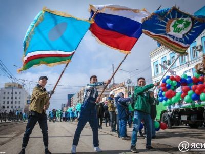 В первомайских демонстрациях примут участие около 140 тысяч якутян