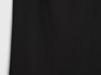 Прямая юбка миди на запах, Черный