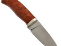 Нож Клык, сталь Elmax, рукоять карельская береза