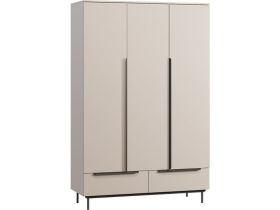 Распашной шкаф Квелен 3-144x220 Латте