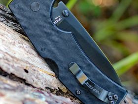 Нож складной Cold Steel American Lawman, сталь CPM-S35VN, рукоять G10, черный