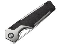 Складной нож Kizer Serpentine, сталь Elmax, рукоять титан/карбон, черный