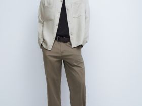 Куртка-рубашка из лиоцелла, Бежевый