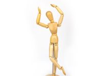 Манекен человека художественный Гамма "Студия", мужской, деревянный, 30 см