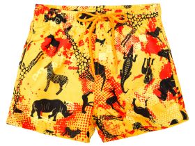 Шорты текстильные плавательные для мальчиков, средней длины