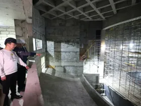 Глава Якутии оценил ход строительства Арктического центра эпоса и искусств