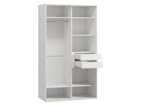 Шкаф-купе Беррингтон 2-120x210 Белый