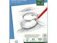 Альбом для графики на спирали Canson "Esquisse" 29,7х42 см 50 л 100 г, мелкое зерно