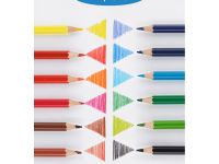 Набор карандашей цветные Гамма "Классические" 12 цв., заточен., картон. упаковка, европодвес