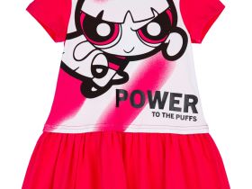 Платье трикотажное для девочек