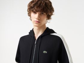 Мужская толстовка Lacoste колор-блок