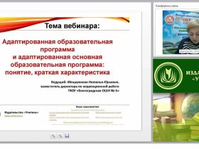 Адаптированная образовательная программа и адаптированная основная образовательная программа: общее понятие, краткая характеристика