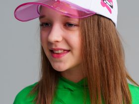 Кепка текстильная для девочек