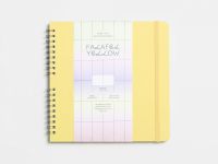 Скетчбук для акварели FALAFEL BOOKS 190х190 мм, Pale pink 25 л, 200 г, на пружине