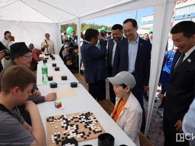 Айсен Николаев дал старт фестивалю «Сайын» ко Дню защиты детей в Якутске