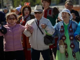 Массовый осуохай исполнили на главной площади Якутска